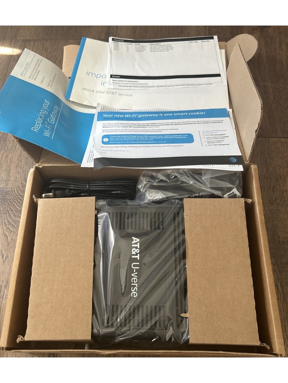 AT&T U-verse 5268AC Gateway Internet Wireless Modem Router  New In Box